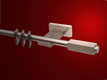 Gardinenstangen Aluminium-Design