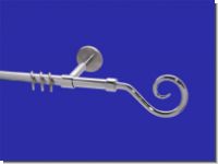 Gardinenstange Chrom glanz 16 mm Roma