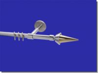 Gardinenstange Chrom glanz 16 mm Fortana