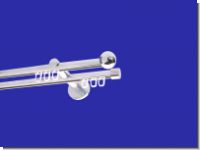 Gardinenstange Innenlauf Chrom glanz Design 16mm Modell Bologna