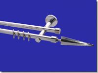 Gardinenstange Chrom glanz 16mm Modell Palma Tr�ger 2