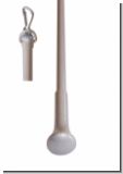 Schleuderstab Metall Farbe silber