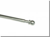 Vitragenstange / Scheibenstange Nickel matt