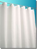 Duschvorhang extra lang nach Ma� bis 2,80 m H�he Trevira CS