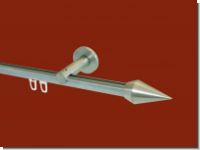 Gardinenstange Innenlauf Edelstahldesign 20 mm Armando
