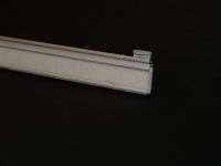 Paneelwagen auf Ma� mit X Gleiter Aluminium wei� f�r Fl�chenvo