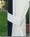 Raffhalter f�r Outdoor Vorhang 80 cm Lang
