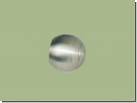 Endst�ck kleine Kugel Edelstahl f�r 20mm Rohre
