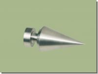 Endst�ck Kegel spitz Edelstahl f�r 20mm Rohre