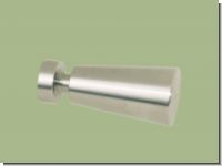 Endst�ck Trapez Edelstahl f�r 20mm Rohre