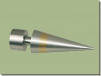 Endst�ck Bicolor  Messing  Edelstahl f�r 20mm Gardinenstangen Ro