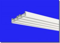 Fl�chenvorhangschiene Gardinenschiene Aluminium Modell 640 4lfg.