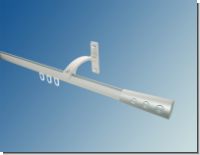 Gardinenstange 20mm  Innenlaufsystem Alu silber 1 lfg  Modell Zy