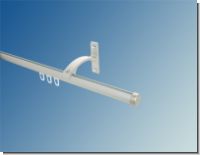 Gardinenstange 20mm  Innenlaufsystem Alu silber 1 lfg  Modell Ka