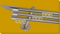 Gardinenstange Innenlaufsystem 3 l�ufig 16mm Modell Marbella