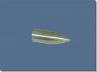 Endst�ck Rillenpatrone Edelstahl f�r 16mm Gardinenstangen