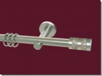 Gardinenstange Swarovski 20mm Nickel matt Juliana