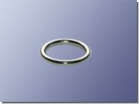 Gardinenringe Nickel geb. 16mm