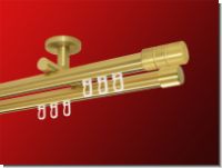 Gardinenstange Deckentr�ger Innenlaufsystem dppl. 20 mm Jolly