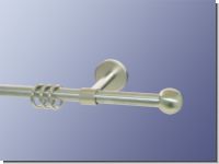 Gardinenstange Nickel geb. 16 mm Orionis