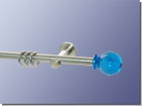 Gardinenstange Nickel geb. 16 mm Tauri