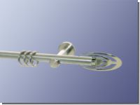 Gardinenstange Nickel geb. 16 mm Algethi