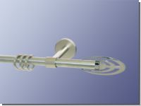 Gardinenstange Nickel geb. 16 mm Algethi