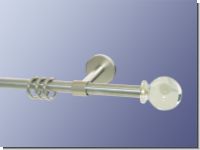 Gardinenstange Nickel geb. 16 mm Doradus