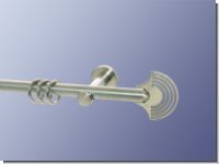 Gardinenstange Nickel geb. 16 mm Epsilon