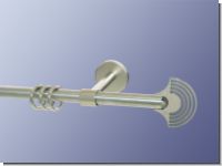 Gardinenstange Nickel geb. 16 mm Epsilon