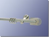 Gardinenstange Nickel geb. 16 mm Mintaka