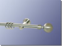 Gardinenstange Nickel geb. 16 mm Eltanin