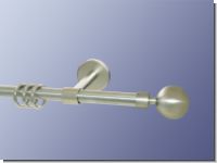 Gardinenstange Nickel geb. 16 mm Eltanin
