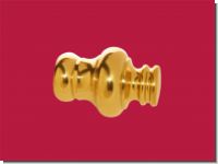 Endst�ck Messing massiv 28mm� Modell Joseph I