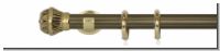 Gardinenstange Messing antik  - 30 mm Aurora