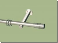 Gardinenstange Edelstahl 20 mm Jolly