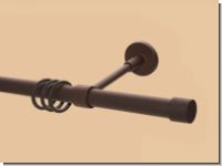 Gardinenstange Rost 20 mm �lvaro von Classico-Design