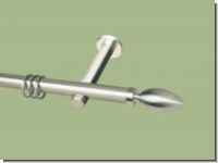 Gardinenstange Edelstahl 20mm V2A  Modell Tr�ne