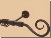 Gardinenstange Rost 20 mm Roma von Classico-Design