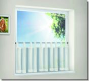 Bistro gestreift 150cm breit x 50cm hoch