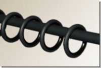 Ringe f�r Gardinenstange Schmiedeeisen 12mm�