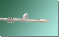 Gardinenstange silber matt 16mm Patrone