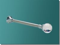 Raffhalter Swarovski Elemente Kugel Messing massiv