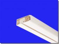 Gardinenschiene Kunststoff einl�ufig mit Holzkern