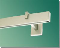 Gardinenstange eckig Maricel Aluminium Edelstahldesign Innenlauf