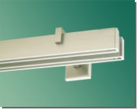 Gardinenstange eckig Maricel Aluminium Edelstahldesign Innenlauf