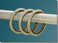 Gardinenringe Eisen 20 mm mit Gleiteinlage