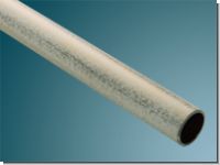 Gardinenstange Rohr Eisen weiss-gold 20mm