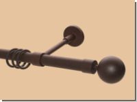 Gardinenstange Rost 20 mm Riccardo von Classico-Design