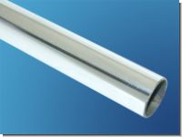 Rohr Stahl foliert Chrom glanz 20 mm